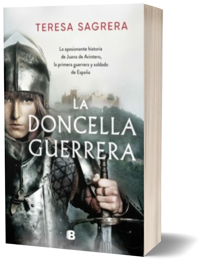 Libro en 3D de La doncella guerrera