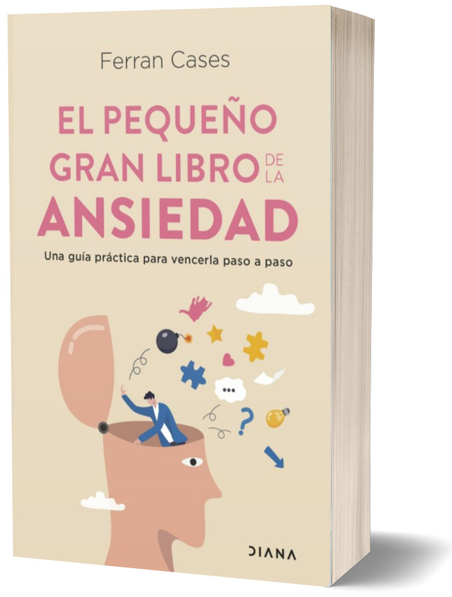 Libro en 3D de El pequeño gran libro de la ansiedad