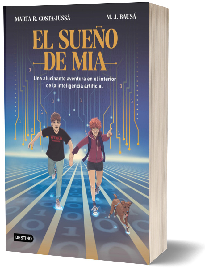 Libro en 3D de El sueño de Mía
