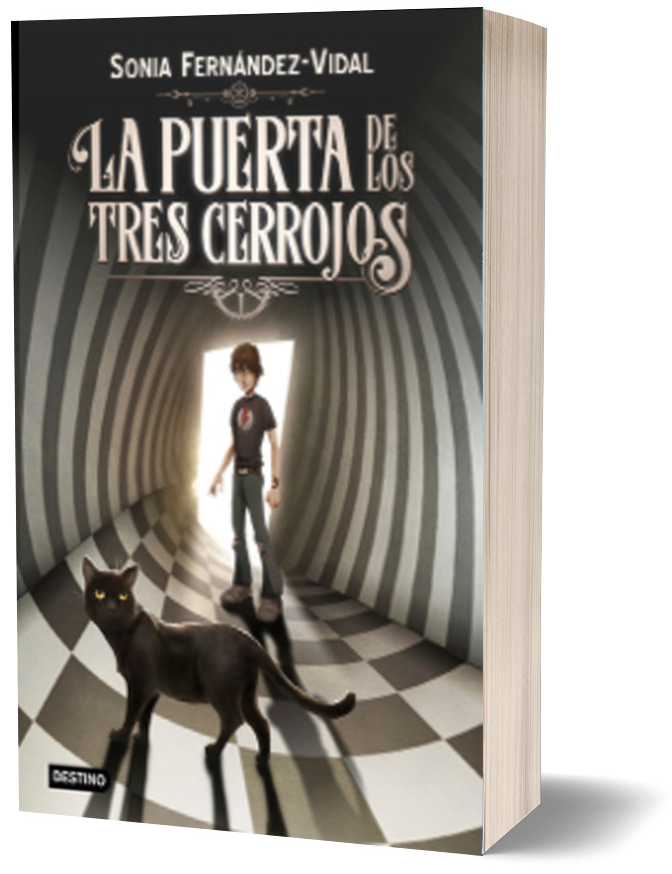 Libro en 3D de La puerta de los tres cerrojos